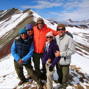 Rainbow Mountain trek, Rainbow Mountain hike