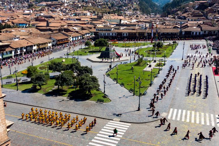 Inti Raymi at main square