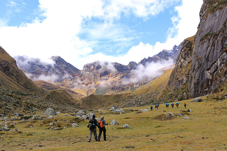 Quelcamachay to Vilcabamba to Santa Teresa.